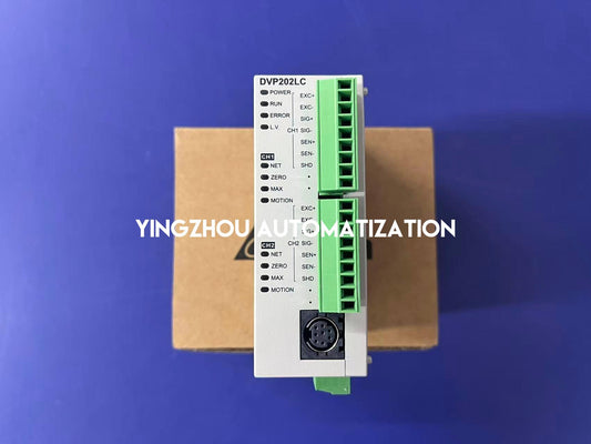 Delta DVP-S Series PLC 2-Channel Load Cell Module DVP202LC-SL - 24-bit Resolution-YingZhou Automatization