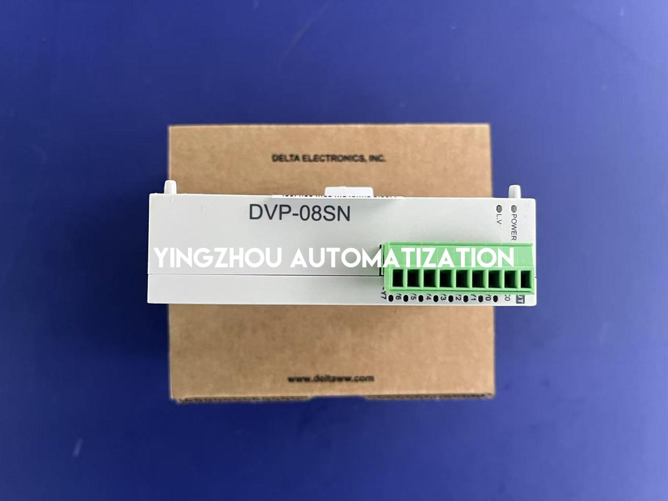 Delta DVP-S Series PLC Extension Module DVP08SN11R - 8-Point Relay Output-YingZhou Automatization