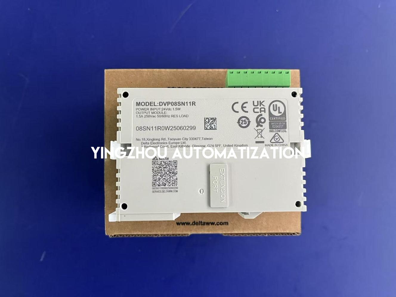 Delta DVP-S Series PLC Extension Module DVP08SN11R - 8-Point Relay Output-YingZhou Automatization