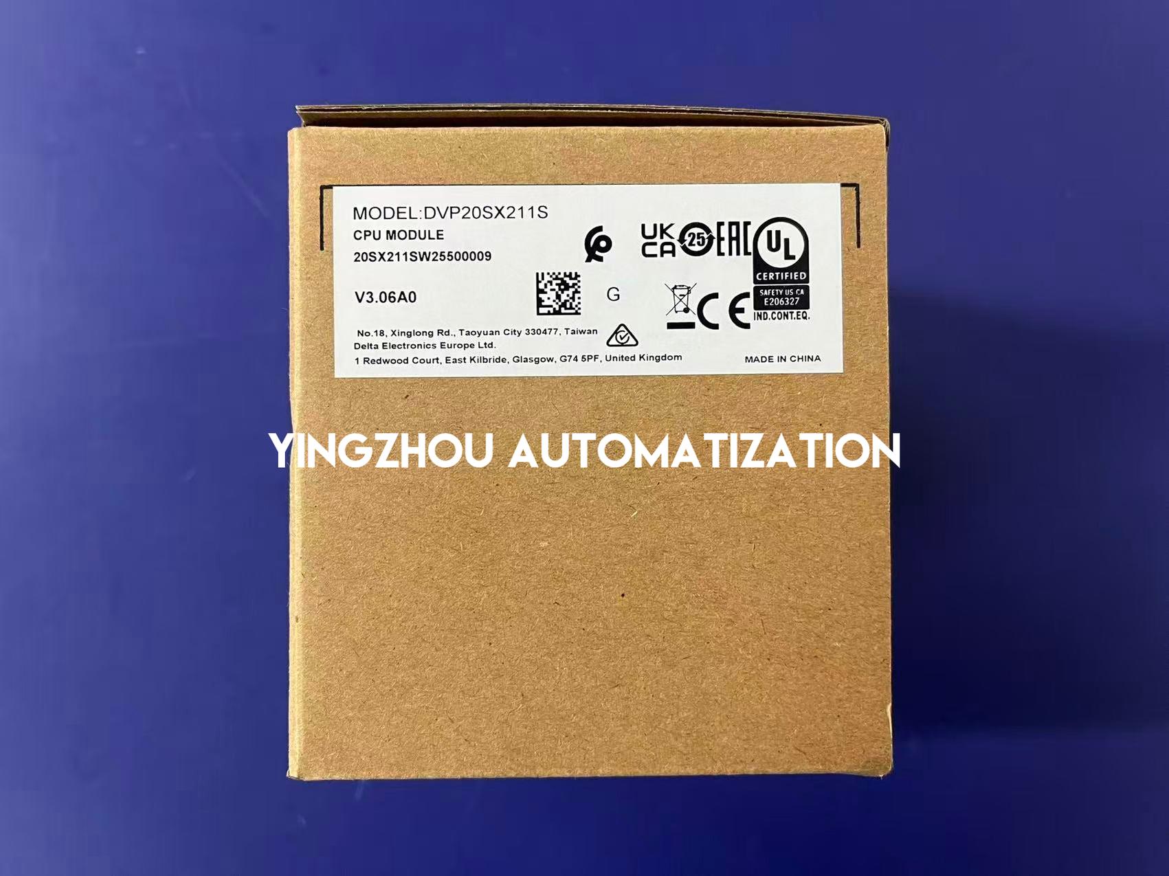 Delta DVP-SX Series DVP20SX211S PLC CUP Module-YingZhou Automatization
