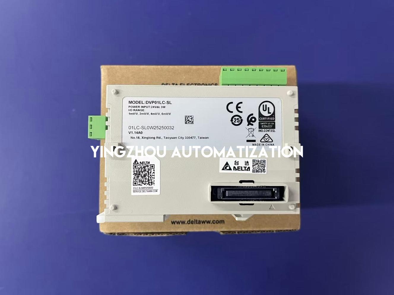 Delta DVP01LC-SL Load Cell Module - High Speed, 24-bit Resolution, Left-Side Expansion-YingZhou Automatization