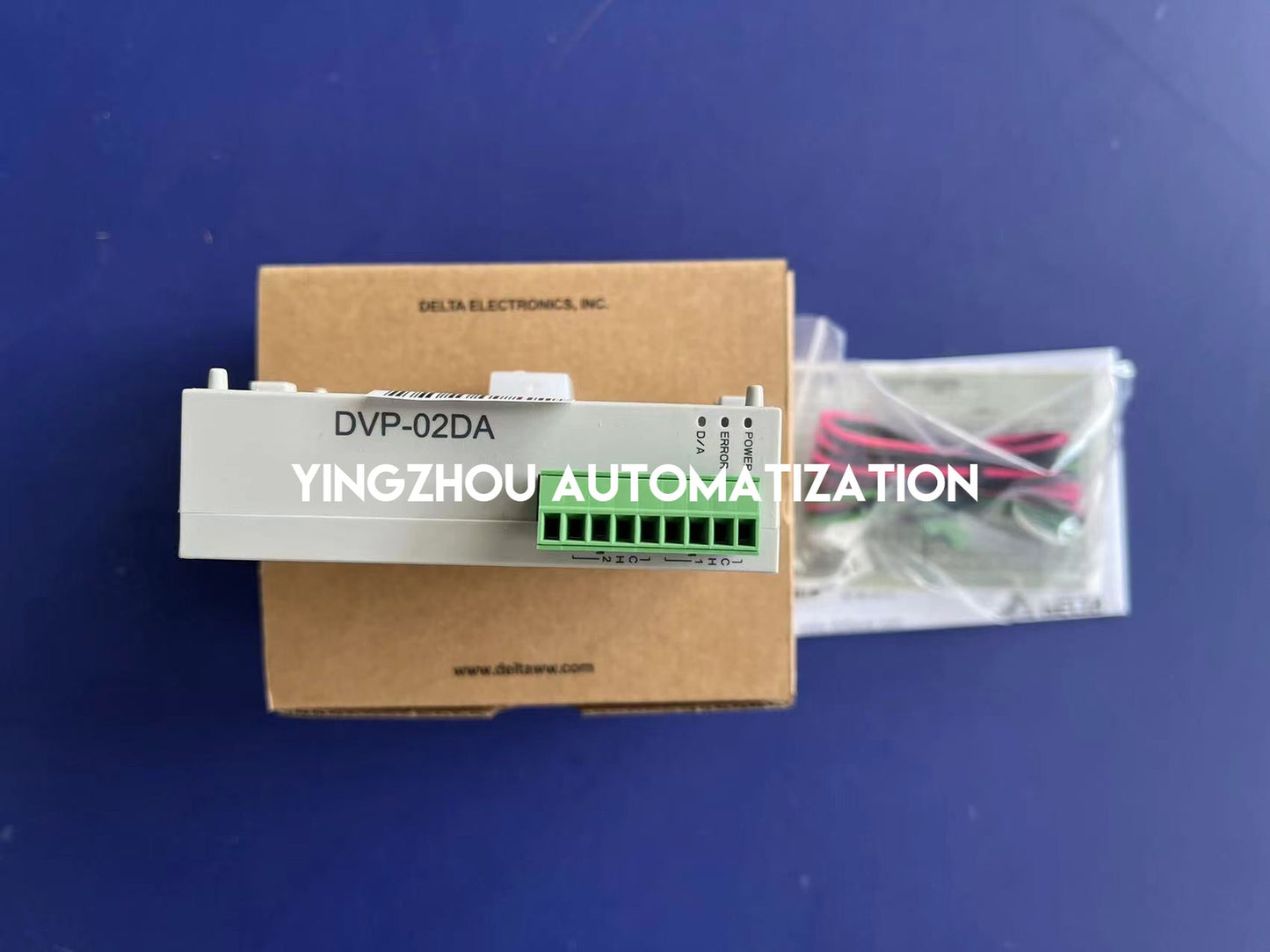 Delta DVP02DA-S DVP-S Series Analog Output Module | 2-Channel Voltage/Current D/A Expansion Unit | Brand New Original-YingZhou Automatization