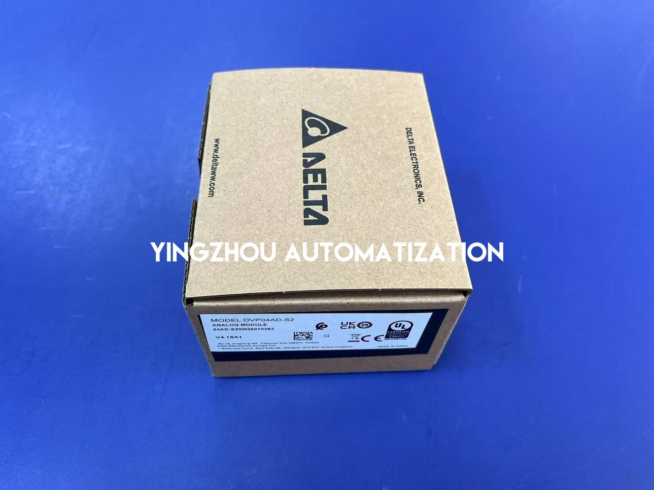 Delta DVP04AD-S2 DVP-S Series Analog Input Module | 4-Channel Voltage/Current Expansion Module | Brand New Original-YingZhou Automatization