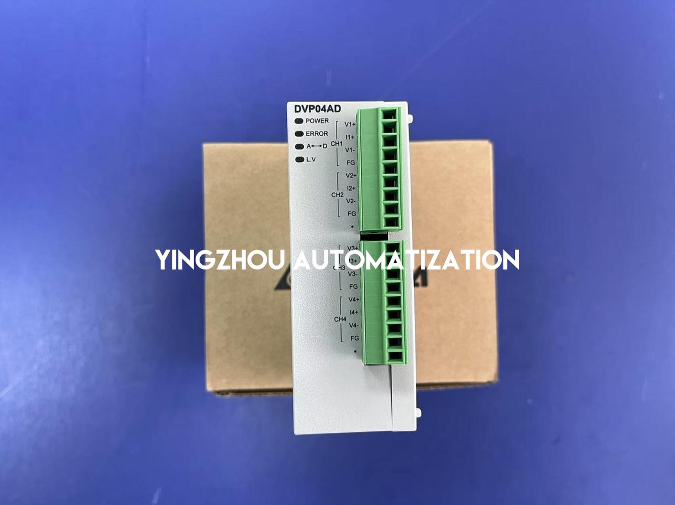 Delta DVP04AD-SL High-Speed Analog Input Module - 4 Channel, 16-bit Resolution, Left-Side Expansion-YingZhou Automatization