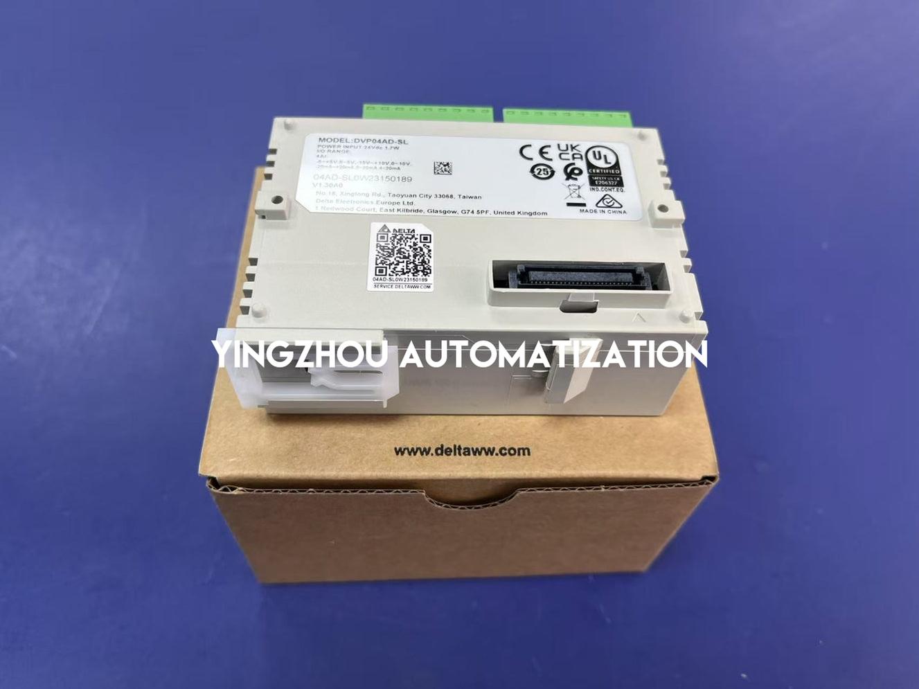 Delta DVP04AD-SL High-Speed Analog Input Module - 4 Channel, 16-bit Resolution, Left-Side Expansion-YingZhou Automatization