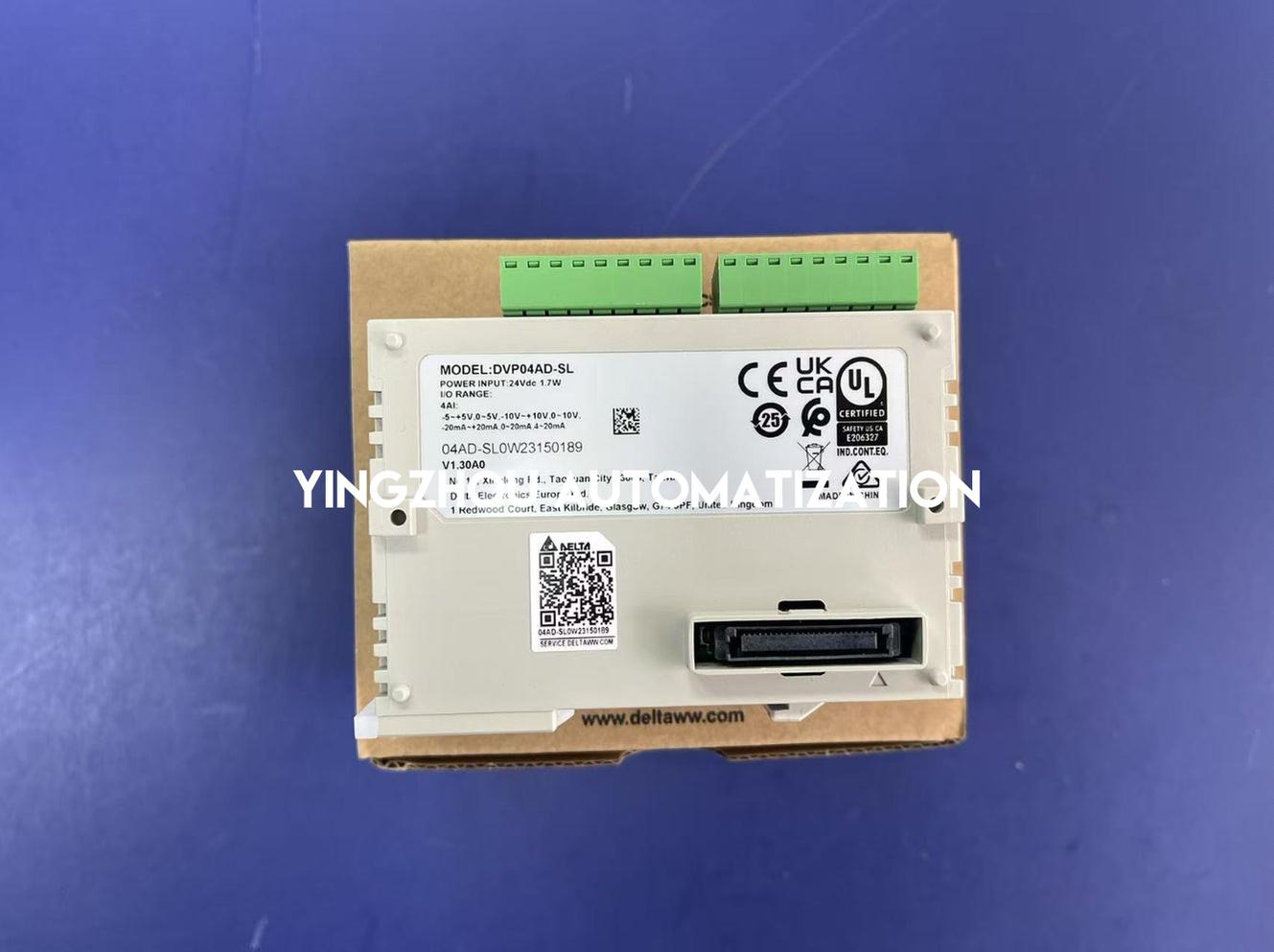 Delta DVP04AD-SL High-Speed Analog Input Module - 4 Channel, 16-bit Resolution, Left-Side Expansion-YingZhou Automatization