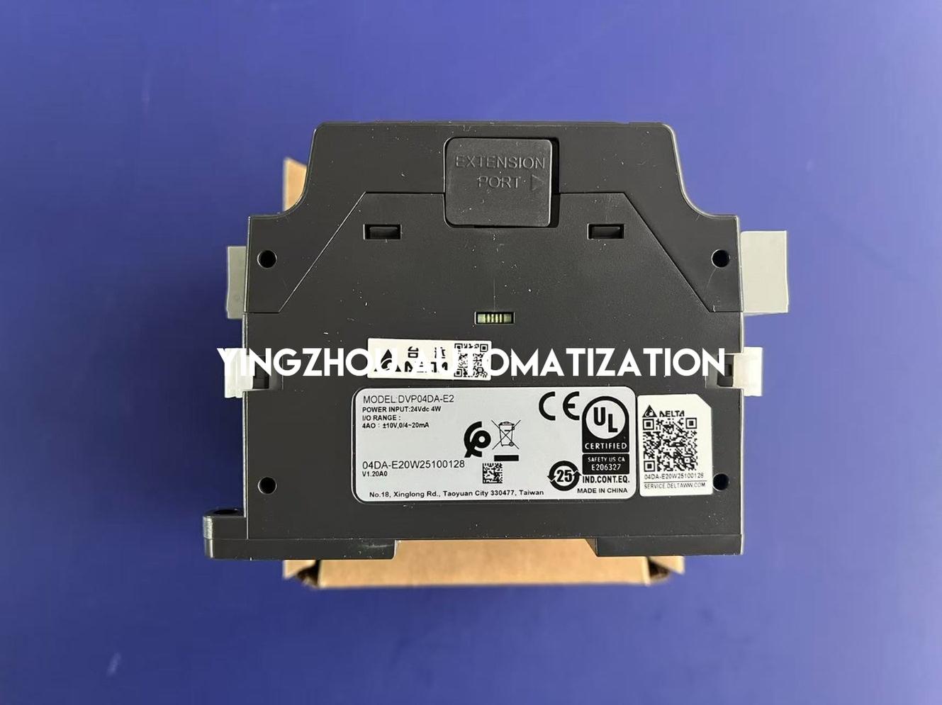 Delta DVP04DA-E2 Slim Type Analog Output Module | 4-Channel Analog Output Expansion Module | Brand New Original-YingZhou Automatization