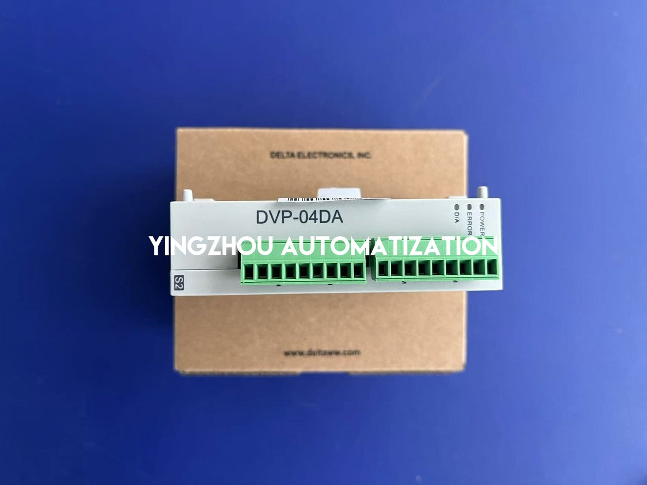 Delta DVP04DA-S2 Analog Output Module | 4-Channel Slim Series PLC Expansion Unit | Brand New Original-YingZhou Automatization