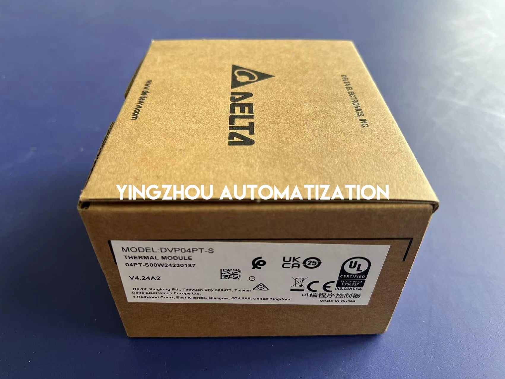 Delta DVP04PT-S RTD Temperature Module - 4 Channel Pt100/Pt1000 Input, 14-bit Resolution, DVP-S Series PLC Expansion-YingZhou Automatization