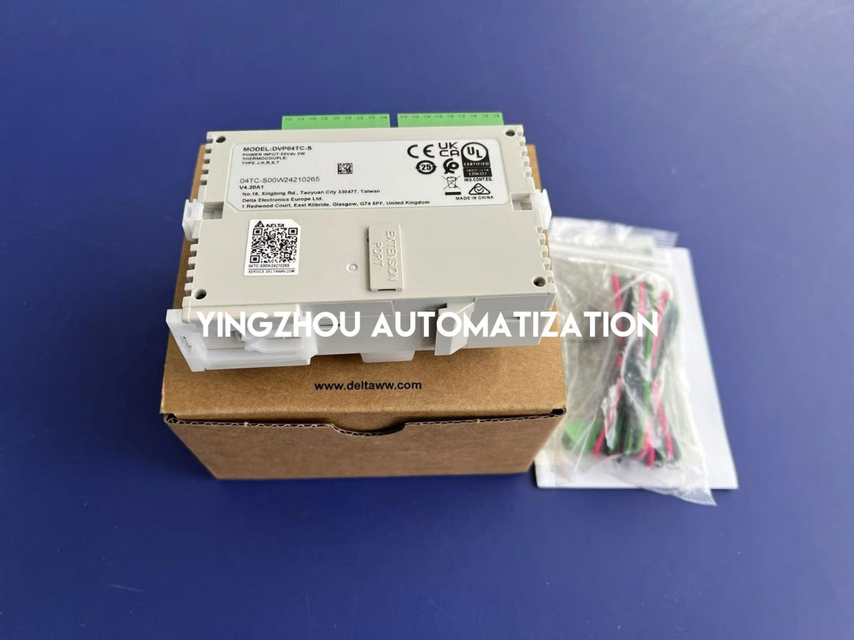 Delta DVP04TC-S DVP-S Series Temperature Measurement Module | 4-Channel Thermocouple Input Unit | Brand New Original-YingZhou Automatization