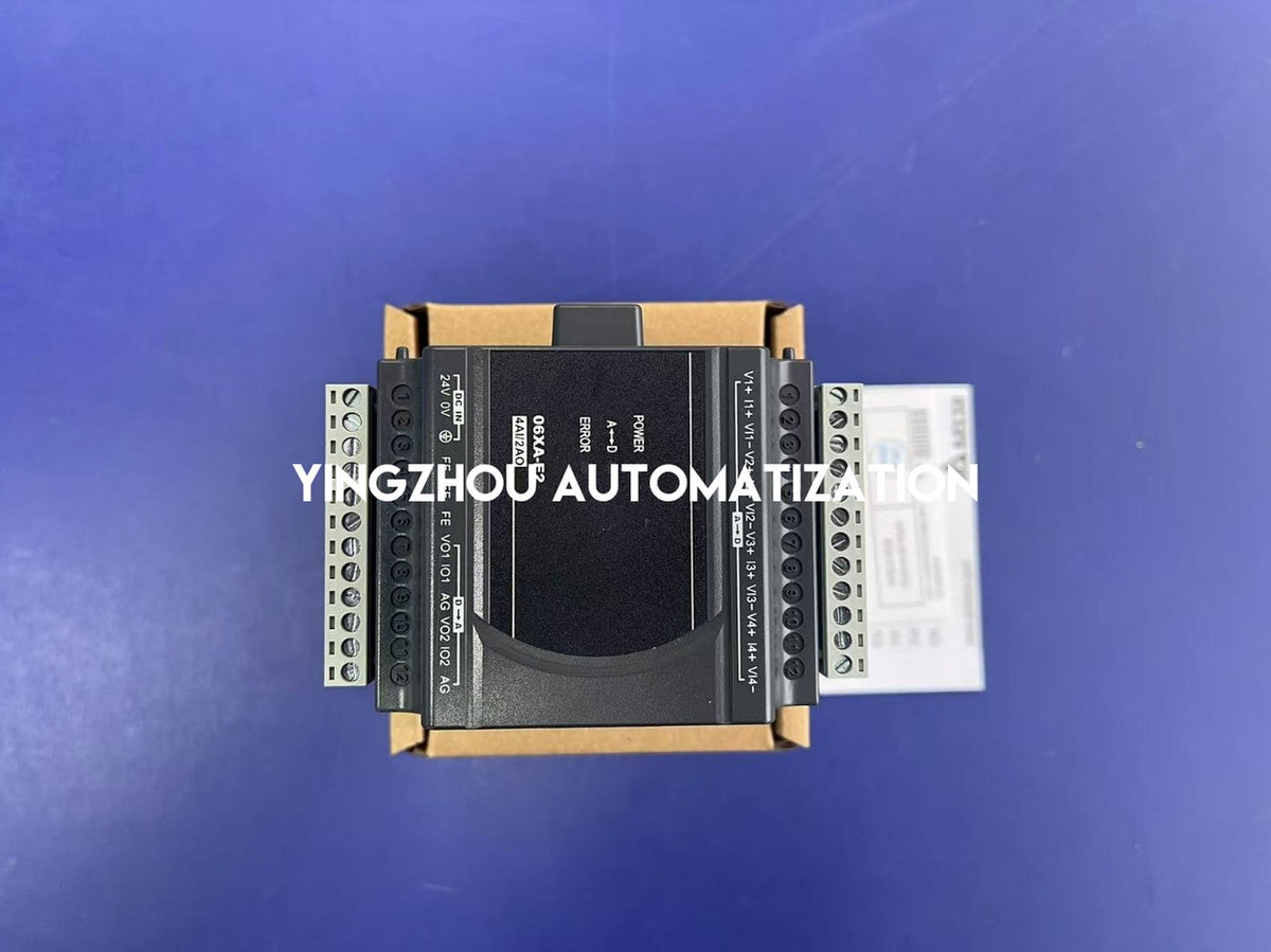 Delta DVP06XA-E2 Slim Analog I/O Expansion Module | 4-Ch Input / 2-Ch Output Extension Unit | Brand New Original-YingZhou Automatization
