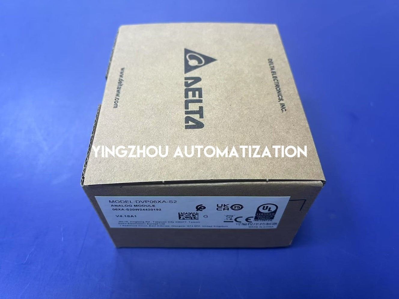 Delta DVP06XA-S2 DVP-S Series Analog Input/Output Module | 4-Channel Input / 2-Channel Output PLC Expansion | Brand New Original-YingZhou Automatization