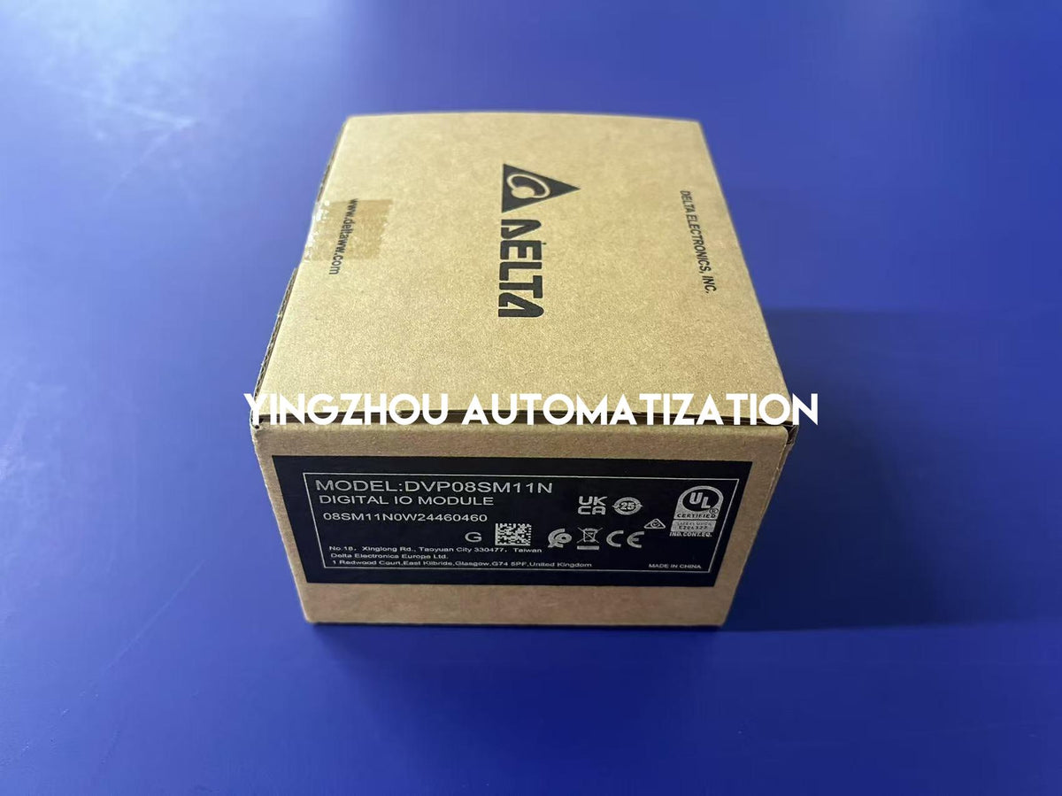 Delta DVP08SM11N Slim Series Digital Input Module | 8-Point Digital Input Unit (24V DC Sink/Source) | Brand New Original-YingZhou Automatization