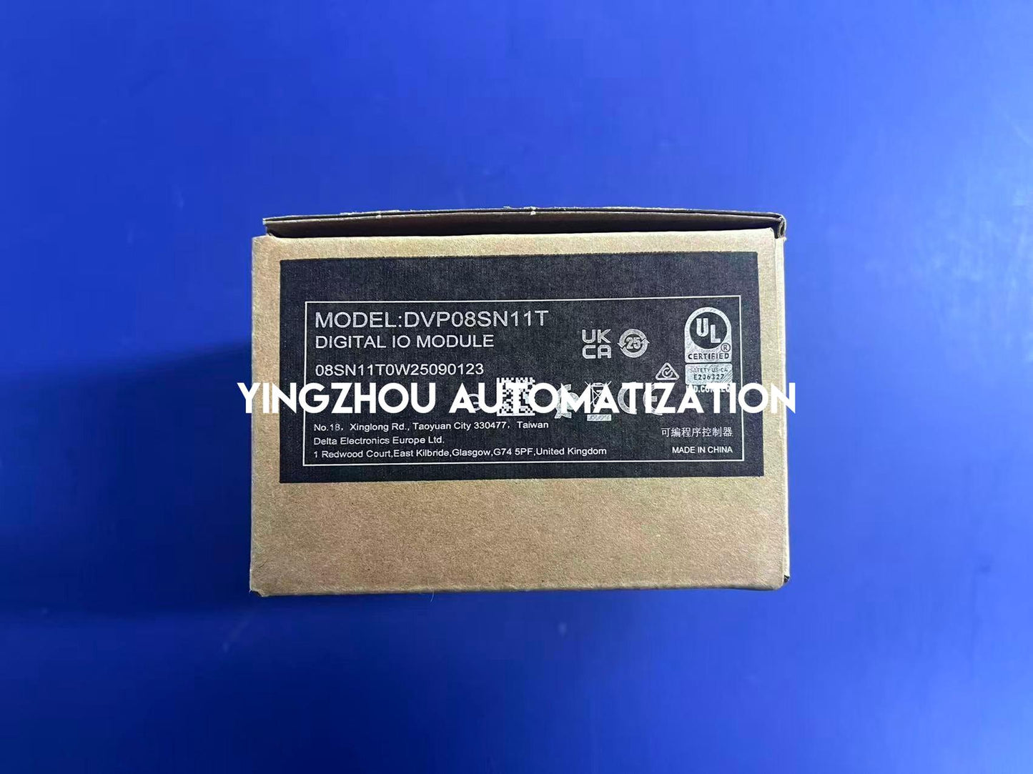 Delta DVP08SN11T DVP-S Series Slim Digital Output Module | 8-Point Transistor Output Unit | Brand New Original-YingZhou Automatization