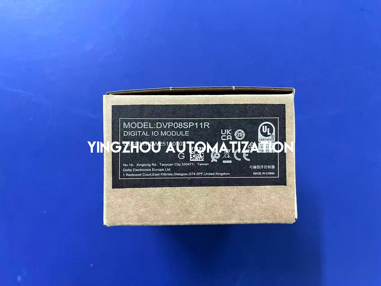 Delta DVP08SP11R DVP-S Series Slim Digital I/O Extension Module | 8-Point Relay Output Unit (4 DI / 4 DO) | Brand New Original-YingZhou Automatization