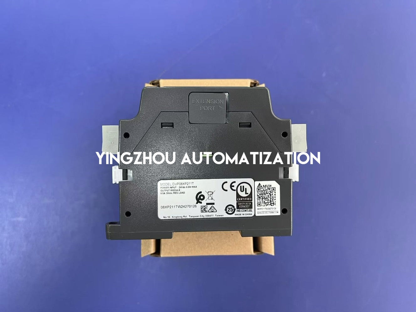 Delta DVP08XP211T DVP-ES2/EX2 Series PLC Expansion Module | 8-Point Mixed Digital I/O Unit | Brand New Original-YingZhou Automatization