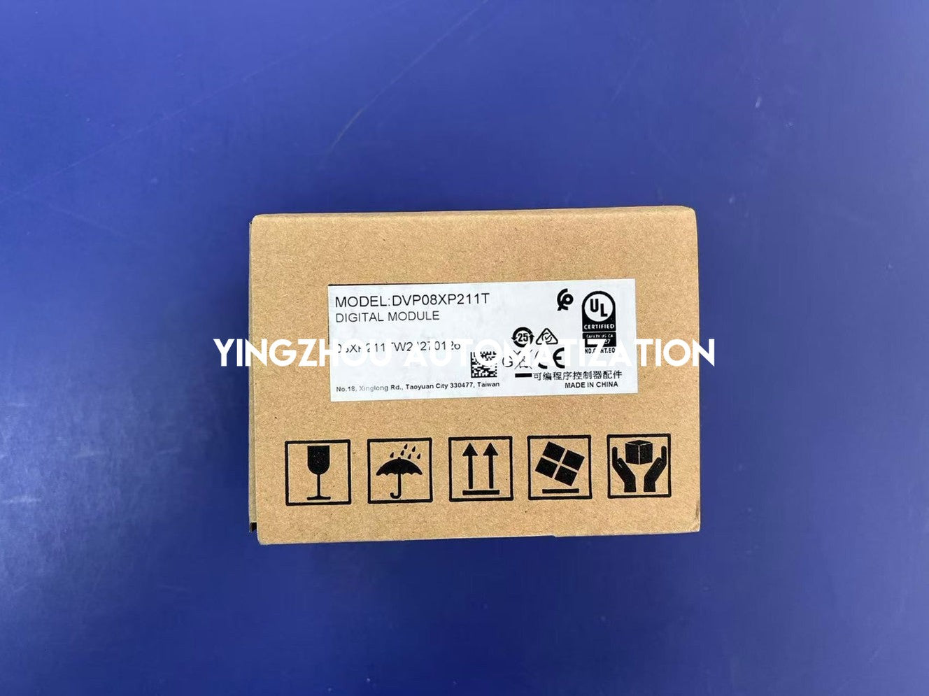 Delta DVP08XP211T DVP-ES2/EX2 Series PLC Expansion Module | 8-Point Mixed Digital I/O Unit | Brand New Original-YingZhou Automatization