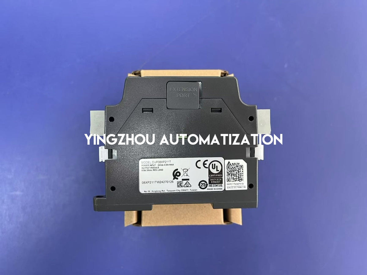 Delta DVP08XP211T DVP Series 8-Point Digital I/O Module | 4DI 4DO NPN Transistor Output | 24VDC-YingZhou Automatization