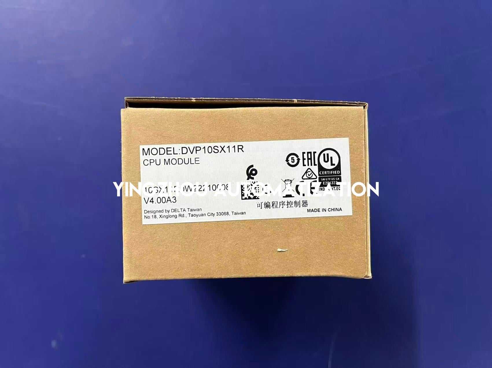 Delta DVP10SX11R DVP-SX Series Slim PLC Controller | 10-Point Analog CPU Unit (4 DI / 2 Relay DO / 2 AI / 2 AO) | Brand New Original-YingZhou Automatization