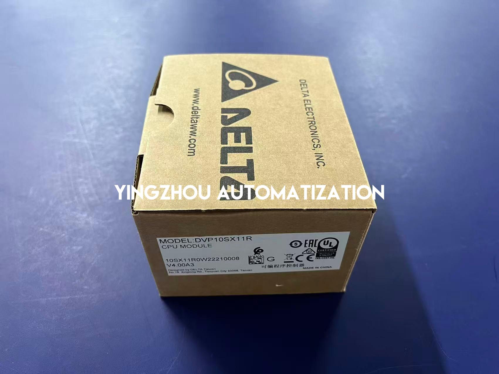 Delta DVP10SX11R DVP-SX Series Slim PLC Controller | 10-Point Analog CPU Unit (4 DI / 2 Relay DO / 2 AI / 2 AO) | Brand New Original-YingZhou Automatization