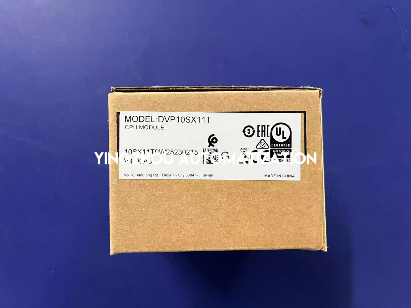 Delta DVP10SX11T DVP-SX Series Slim PLC Controller | 10-Point Analog CPU Unit (4 DI / 2 Transistor DO / 2 AI / 2 AO) | Brand New Original-YingZhou Automatization