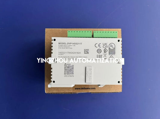 Delta DVP12SE11T DVP-SE Series Slim PLC Controller | 12-Point Digital I/O with Transistor Outputs & Ethernet | Brand New Original-YingZhou Automatization