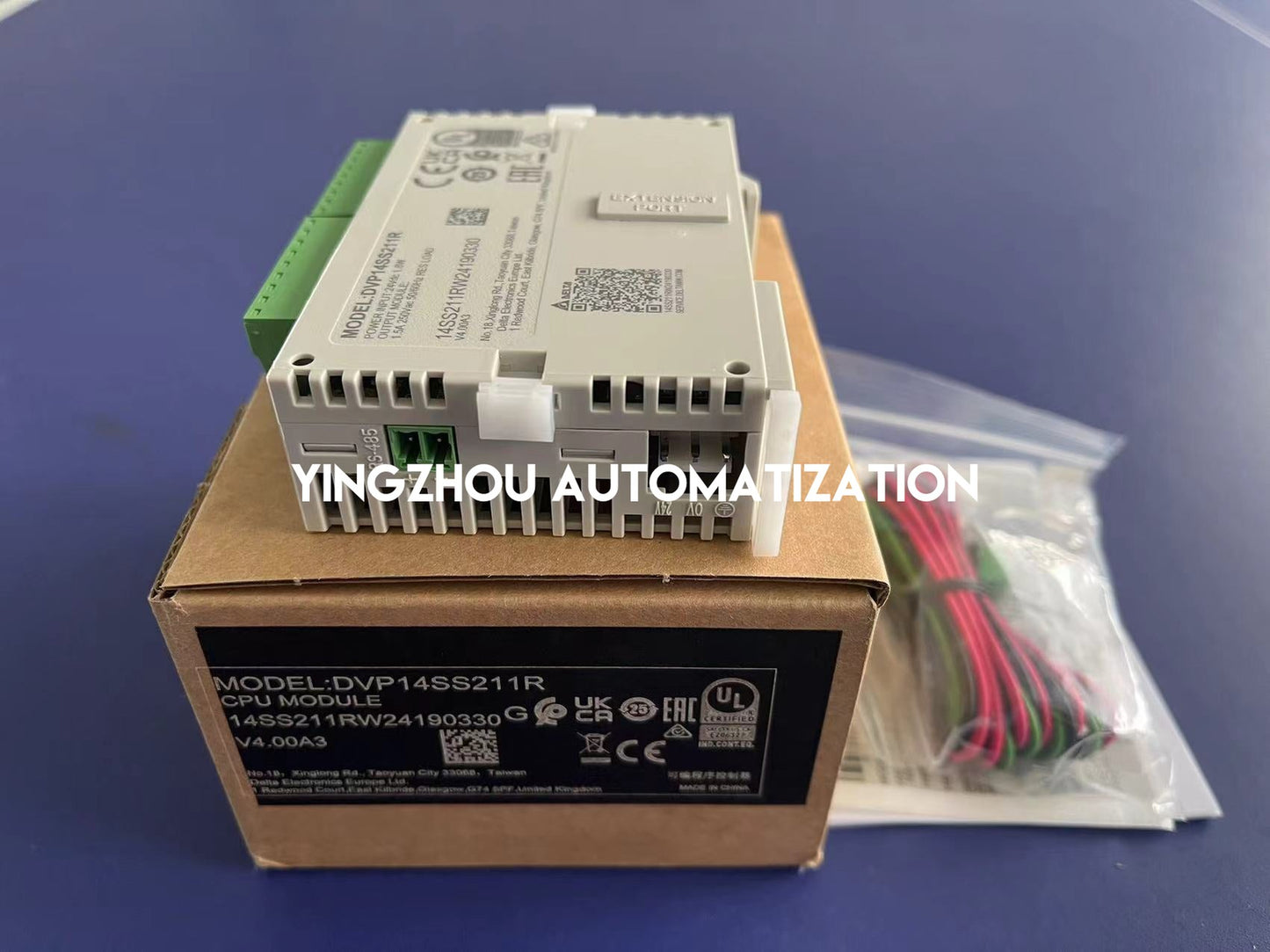 Delta DVP14SS211R SS2 Series Slim PLC Controller | 14-Point Digital I/O with Relay Outputs & AC Power | Brand New Original-YingZhou Automatization