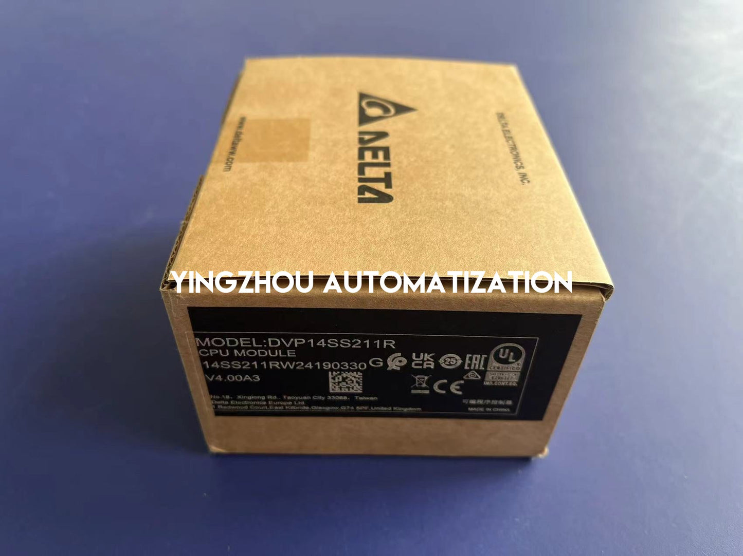 Delta DVP14SS211R SS2 Series Slim PLC Controller | 14-Point Digital I/O with Relay Outputs & AC Power | Brand New Original-YingZhou Automatization