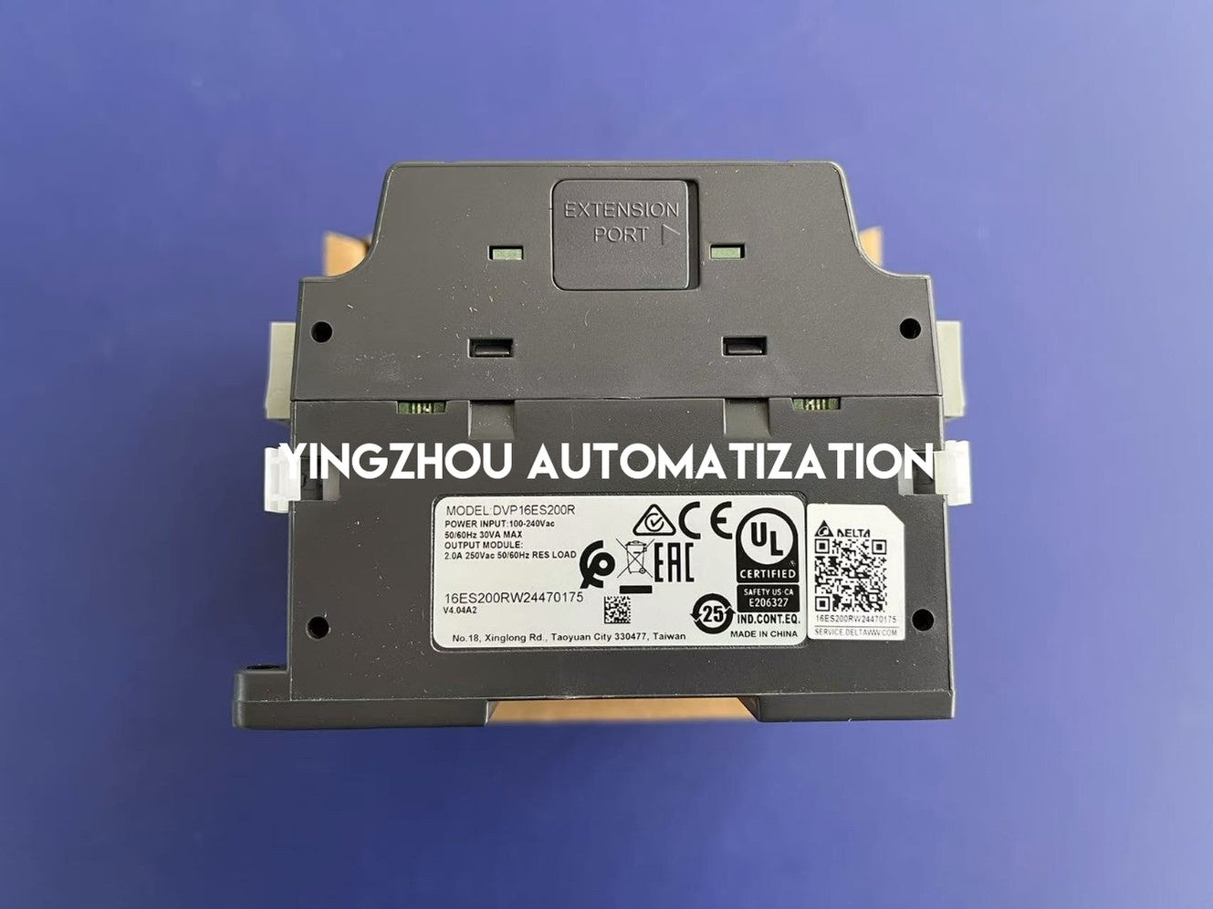 Delta DVP16ES200R PLC | 16-Point, Relay Output, ES2 Series | Brand New Original-YingZhou Automatization