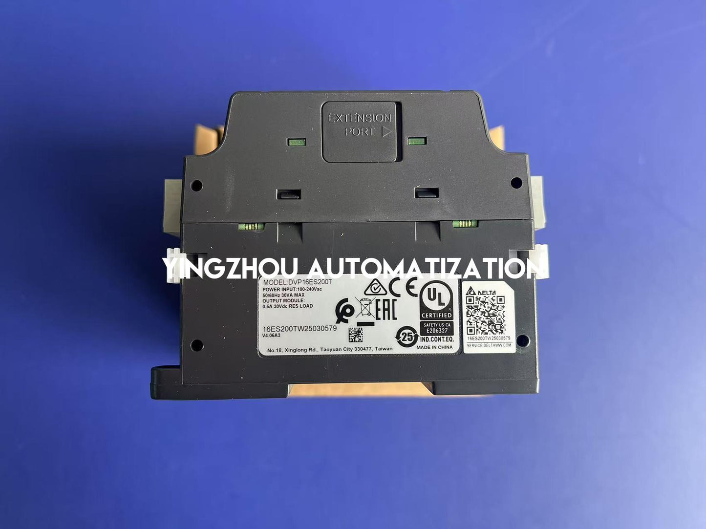 Delta DVP16ES200T DVP-ES2 Series PLC Controller | 16-Point Digital I/O with Transistor Outputs & AC Power | Brand New Original-YingZhou Automatization