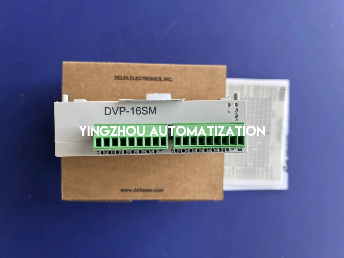 Delta DVP16SM11N Slim Series Digital Input Module | 16-Point Digital Input Unit (24V DC Sink/Source) | Brand New Original-YingZhou Automatization