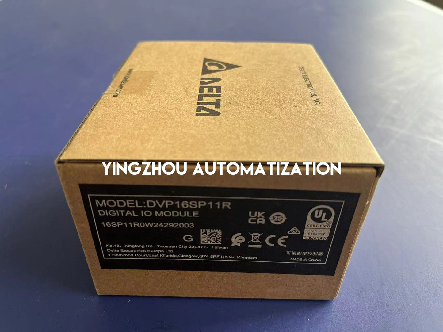Delta DVP16SP11R DVP-S Series Slim Digital I/O Module | 16-Point Combo Unit (8 DI / 8 Relay DO) | Brand New Original-YingZhou Automatization