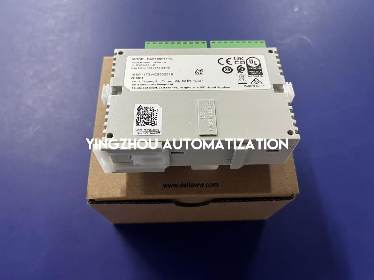 Delta DVP16SP11TS Slim Series Extension Module | 16-Point Digital I/O Unit | Brand New Original-YingZhou Automatization
