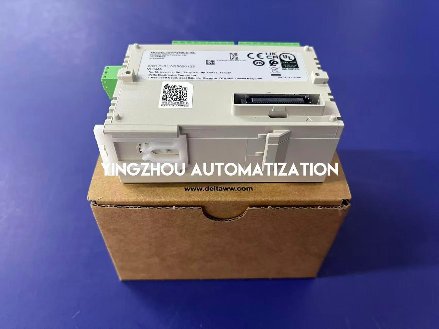 Delta DVP202LC-SL Slim Load Cell Module | 2-Channel Weighing Controller PLC Unit | Brand New Original-YingZhou Automatization