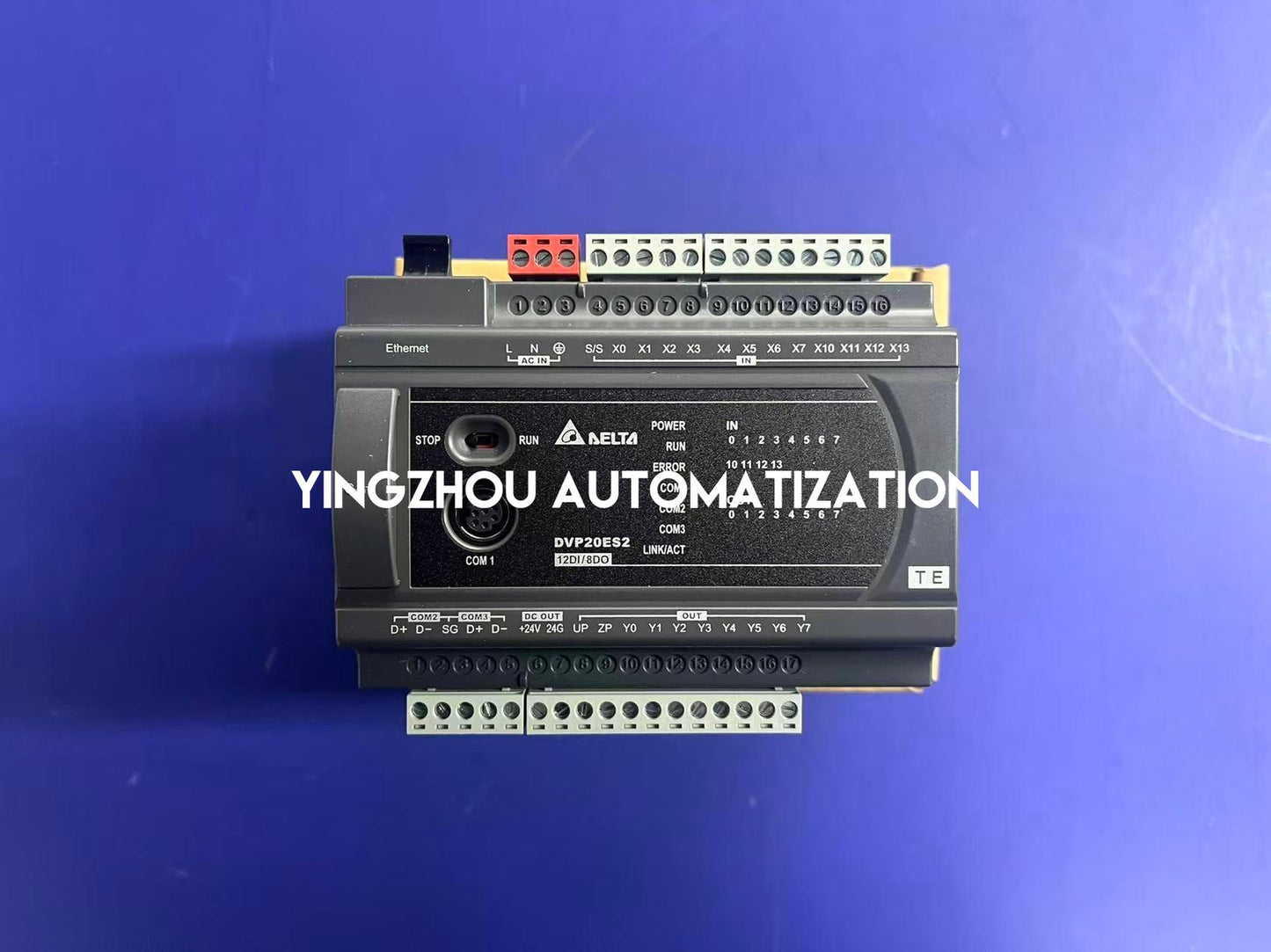Delta DVP20ES200TE Slim Series PLC Controller | 20-Point Digital I/O Main Unit (Transistor Output) | Brand New Original-YingZhou Automatization