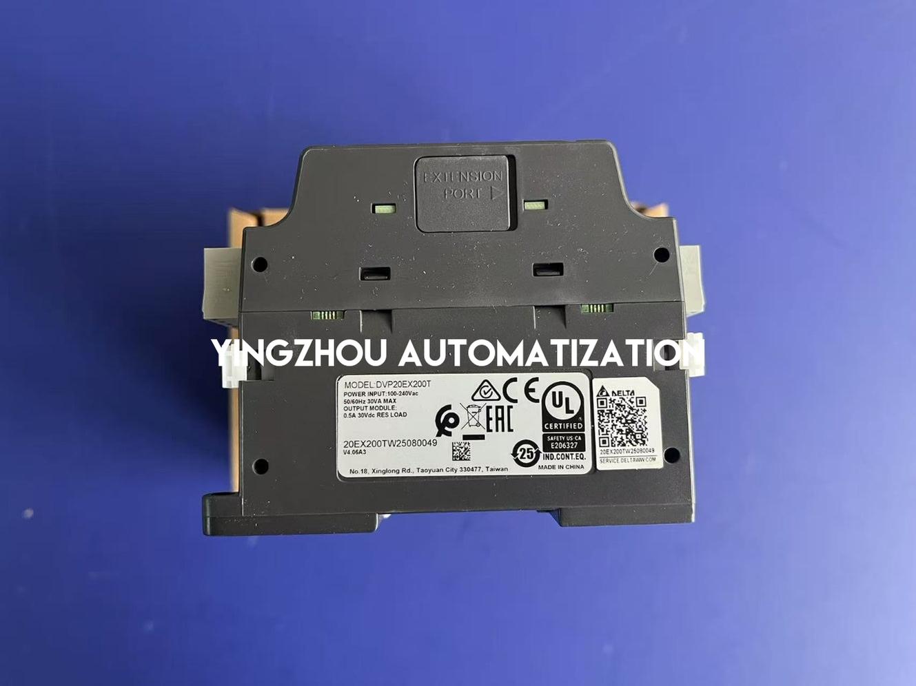Delta DVP20EX200T DVP-EX2 Series Analog I/O Programmable Logic Controller | 20-Point Main CPU Unit with Transistor Output | Brand New Original-YingZhou Automatization