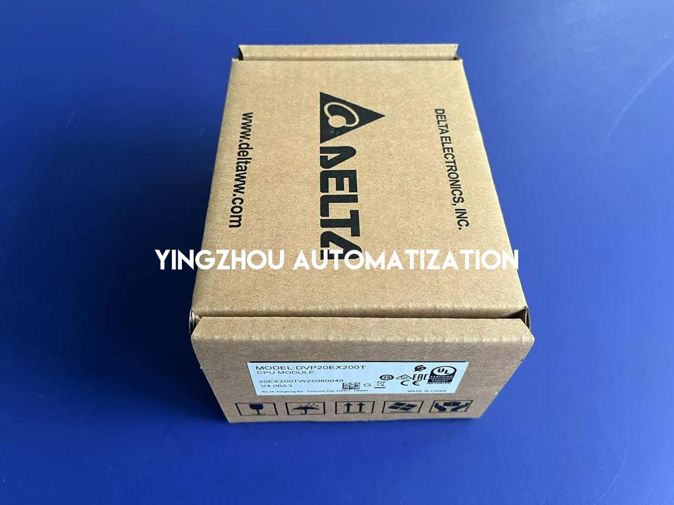 Delta DVP20EX200T DVP-EX2 Series Analog I/O Programmable Logic Controller | 20-Point Main CPU Unit with Transistor Output | Brand New Original-YingZhou Automatization