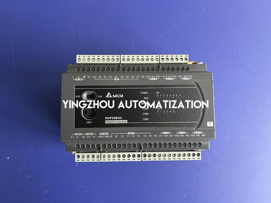 Delta DVP20EX200T DVP-EX2 Series Analog I/O Programmable Logic Controller | 20-Point Main CPU Unit with Transistor Output | Brand New Original-YingZhou Automatization