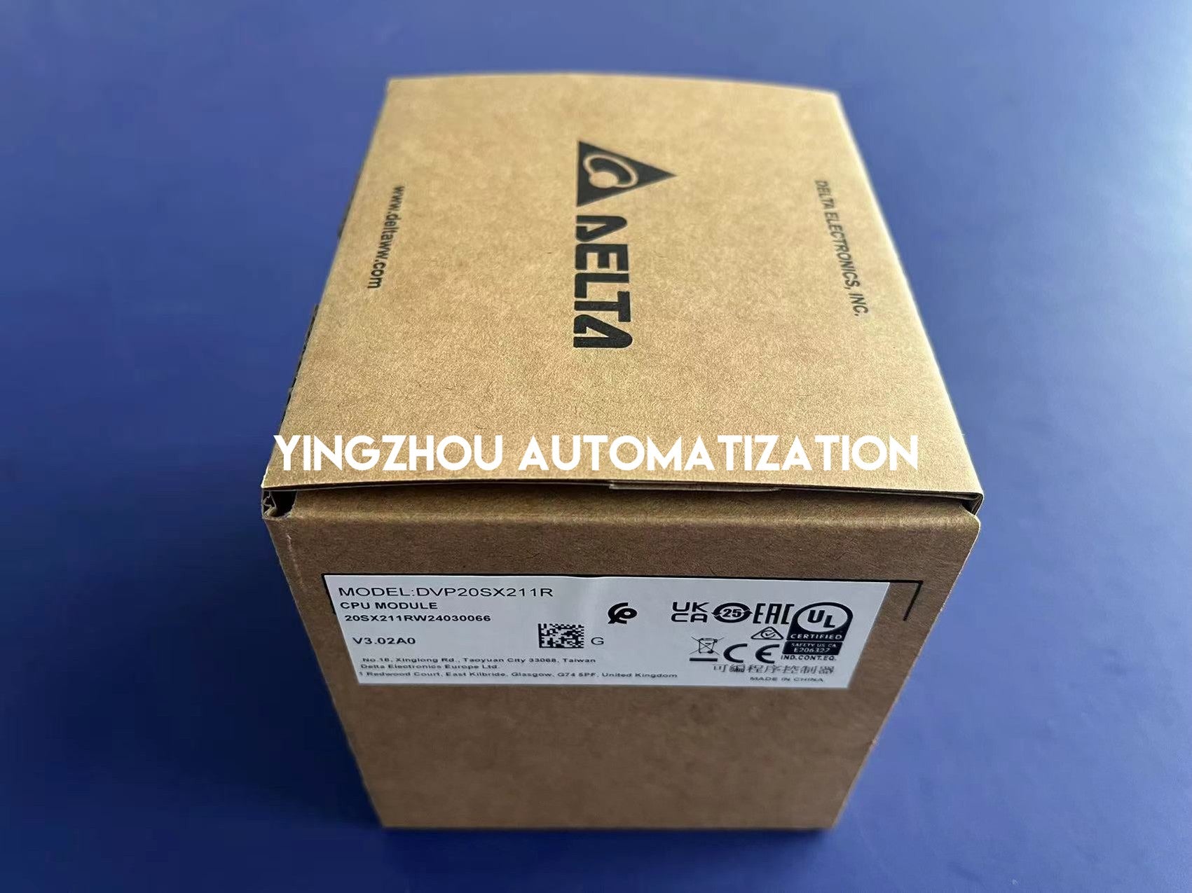 Delta DVP20SX211R DVP-SX2 Series Slim PLC Controller | 20-Point Analog CPU Unit (8 DI / 6 Relay DO / 4 AI / 2 AO) | Brand New Original-YingZhou Automatization