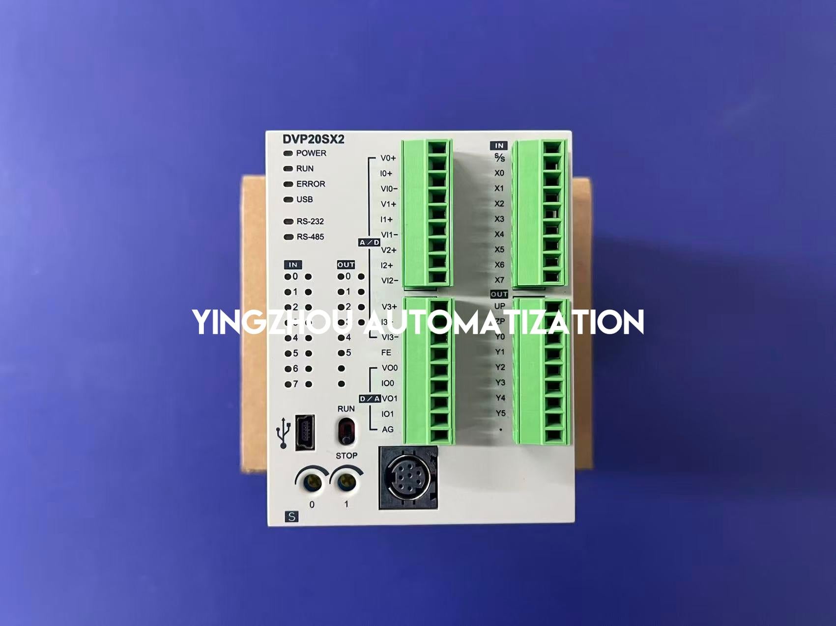 Delta DVP20SX211S Slim Series PLC Controller | 20-Point Analog/Digital Main Processing Unit | Brand New Original-YingZhou Automatization