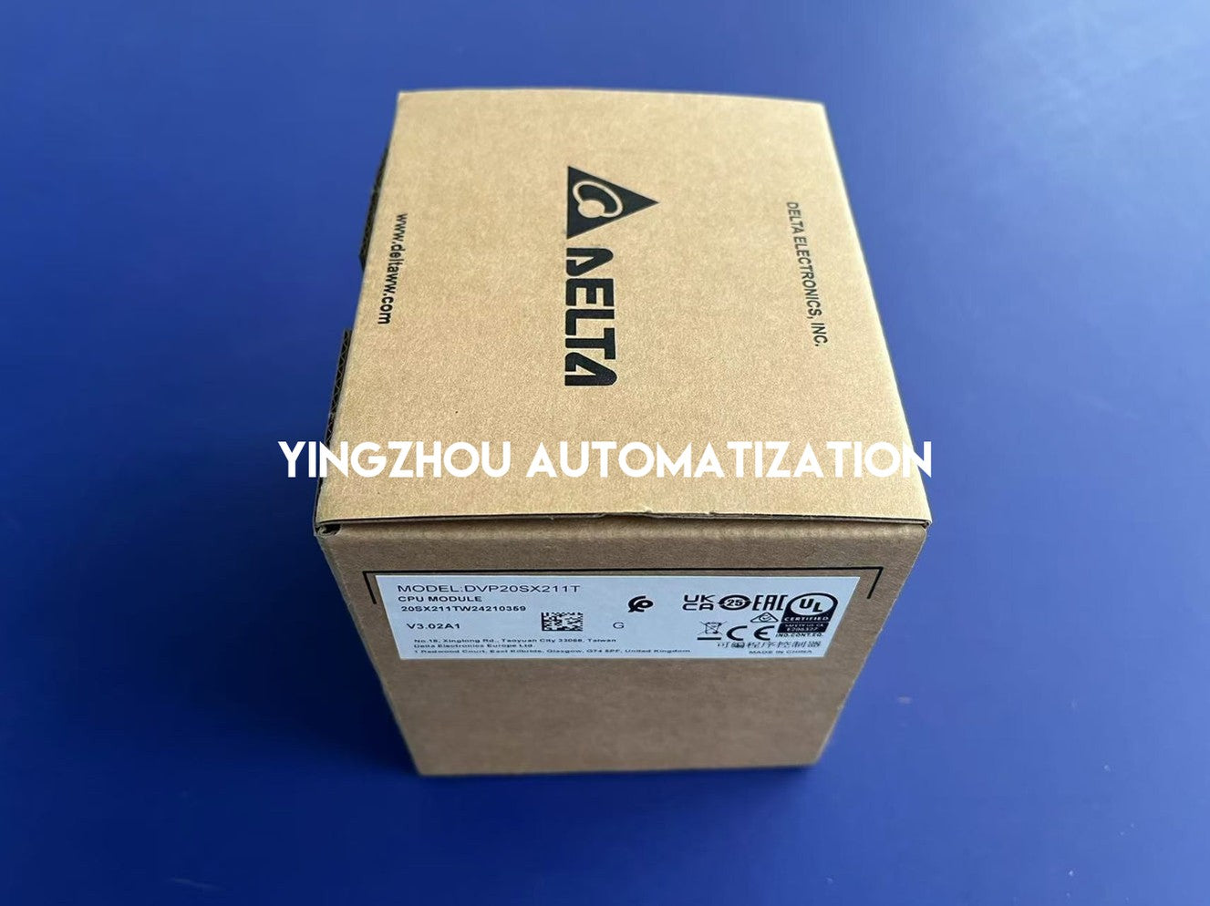 Delta DVP20SX211T DVP-SX2 Series Slim PLC Controller | 20-Point Analog CPU Unit (8 DI / 6 Transistor DO / 4 AI / 2 AO) | Brand New Original-YingZhou Automatization