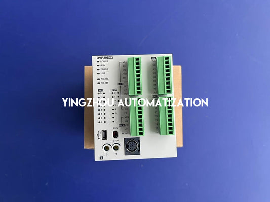 Delta DVP20SX211T SX2 Series PLC CPU - 8DI / 6DO (Transistor), 4AI / 2AO, High-Speed Pulse, 24VDC-YingZhou Automatization