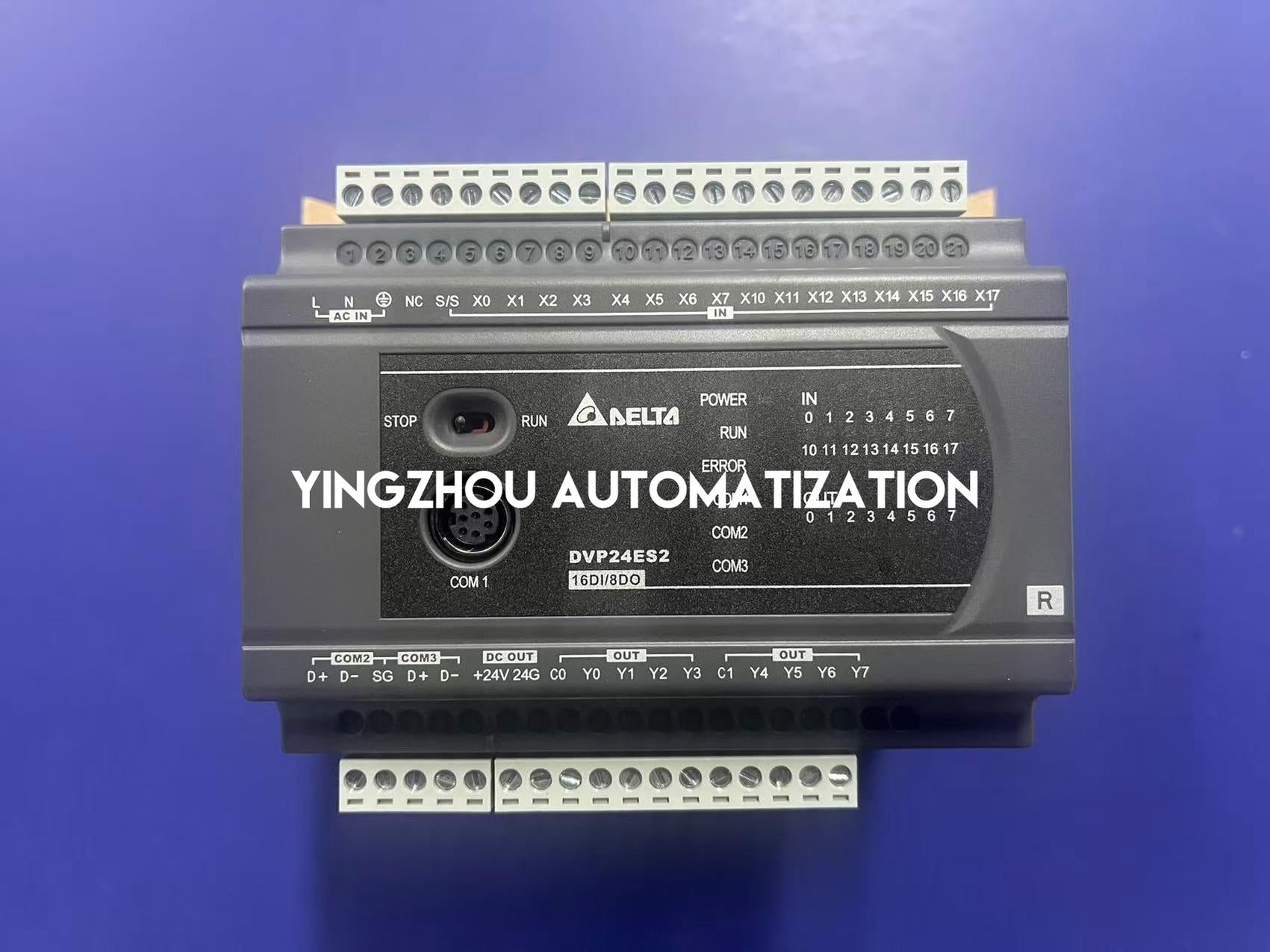 Delta DVP24ES200R ES2 Series PLC Controller | 24-Point Main Processing Unit | Brand New Original-YingZhou Automatization