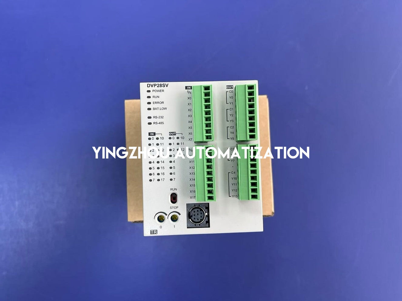 Delta DVP28SV11T2 SV2 Series PLC CPU - 16DI / 12DO (Transistor NPN), High-Speed Motion Control, 24VDC-YingZhou Automatization