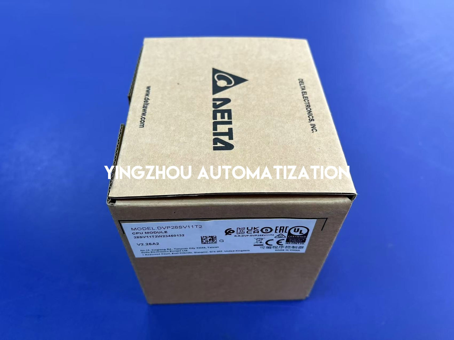 Delta DVP28SV11T2 SV2 Series PLC CPU - 16DI / 12DO (Transistor NPN), High-Speed Motion Control, 24VDC-YingZhou Automatization