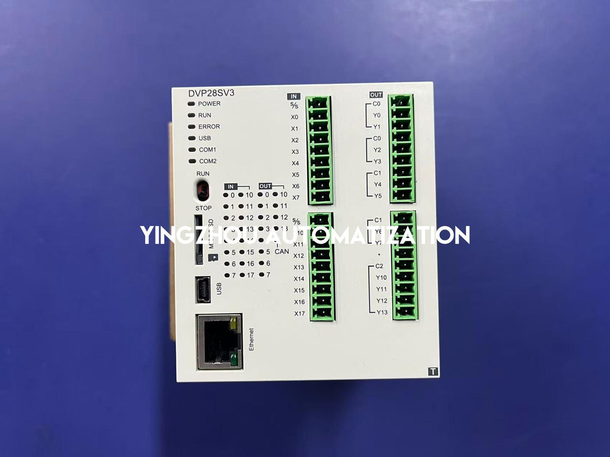 Delta DVP28SV311T DVP-SV3 28-Point 16DI 12DO NPN Transistor PLC-YingZhou Automatization