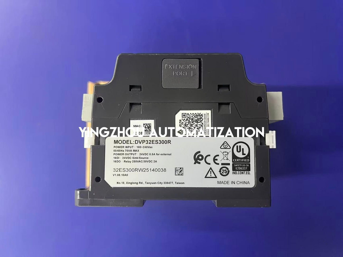 Delta DVP32ES300R ES3 Series Slim PLC Controller | 32-Point Relay CPU Unit (16 DI / 16 Relay DO) | Brand New Original-YingZhou Automatization