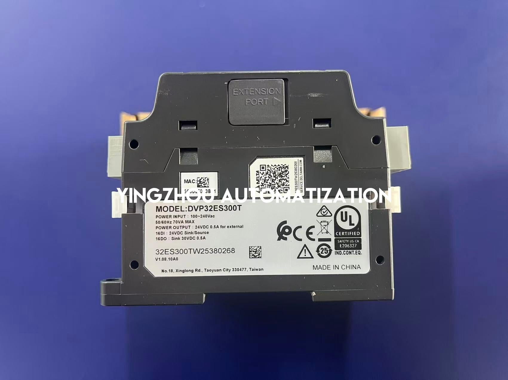 Delta DVP32ES300T ES3 Series Slim PLC Controller | 32-Point Transistor CPU Unit (16 DI / 16 DO) | Brand New Original-YingZhou Automatization