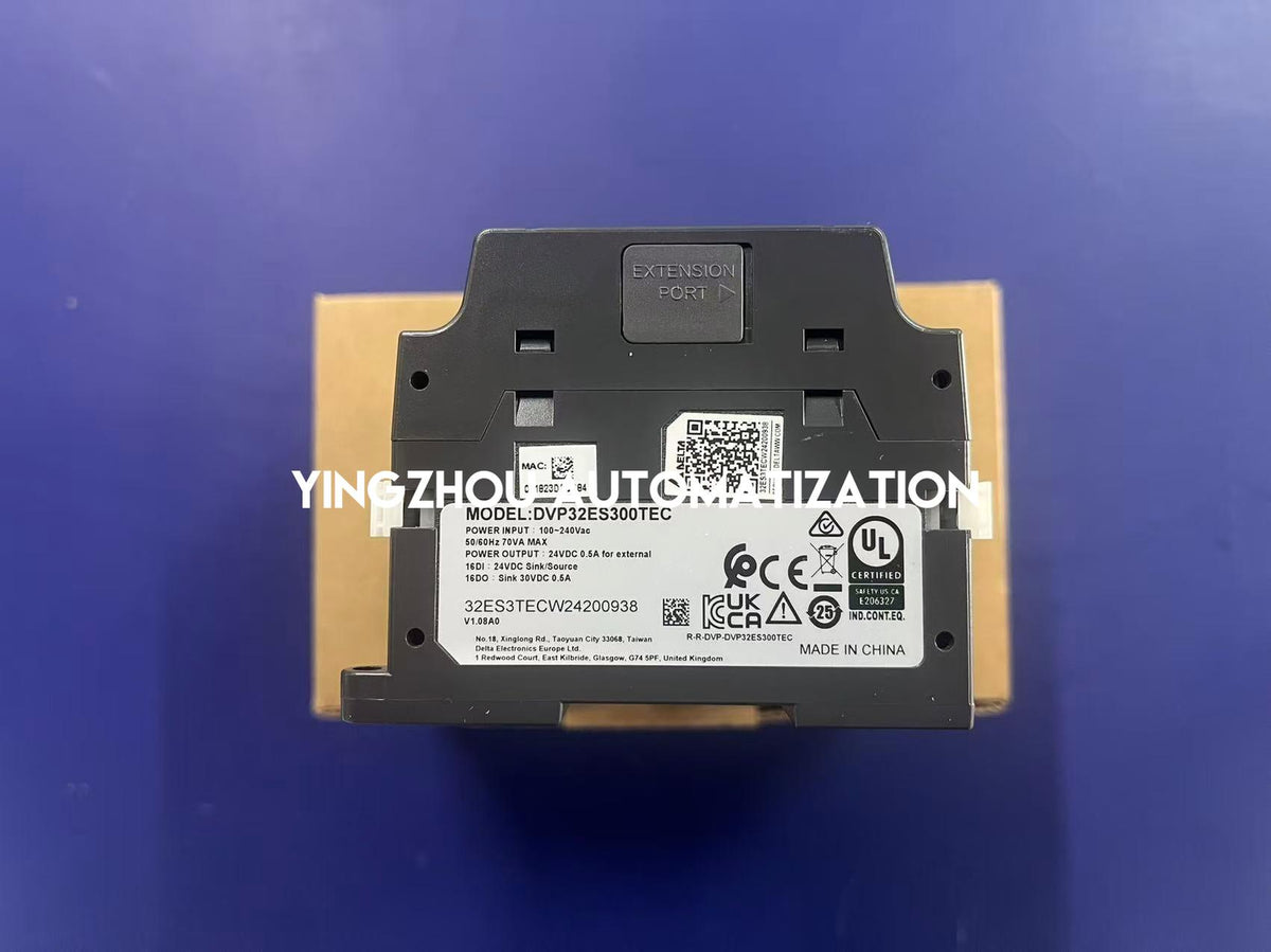Delta DVP32ES300TEC ES3-TEC 32 I/O PLC CPU 100-240V AC EtherCAT Master-YingZhou Automatization