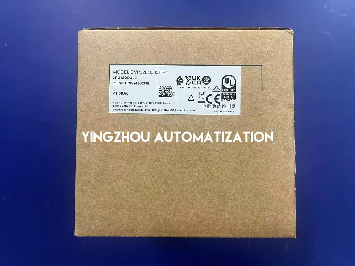 Delta DVP32ES300TEC ES3-TEC 32 I/O PLC CPU 100-240V AC EtherCAT Master-YingZhou Automatization